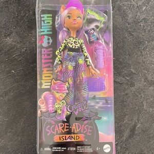 Monster High Clawdeen Wolf Doll - Scare-adise Island collection G3
